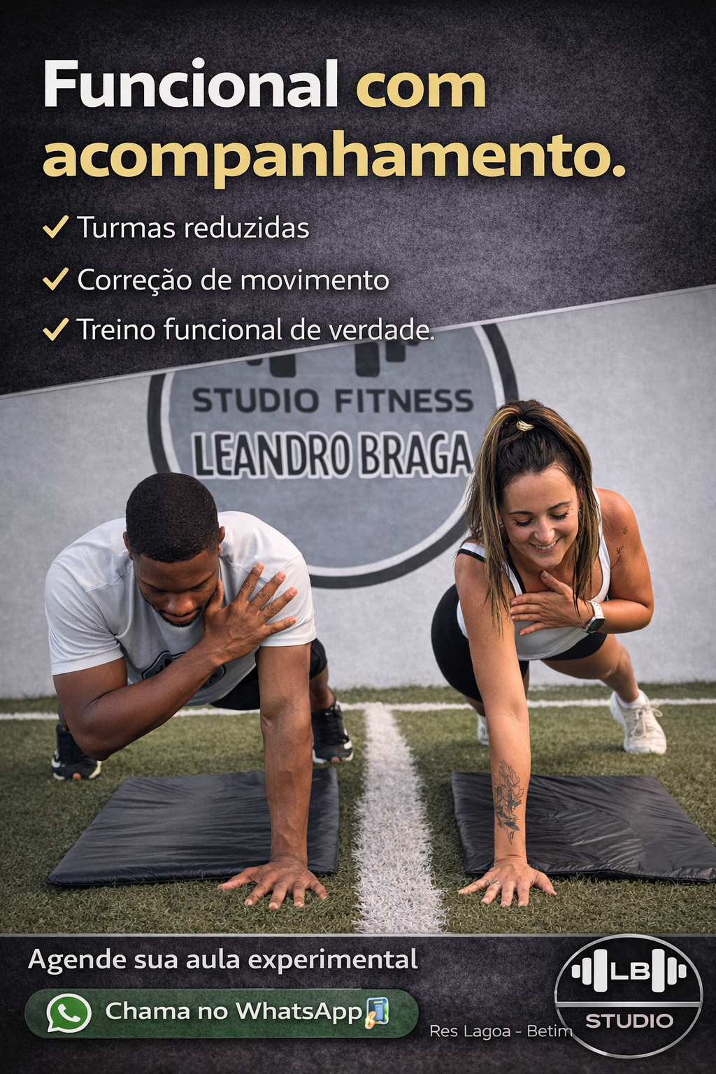 Treino Funcional - Prancha em dupla